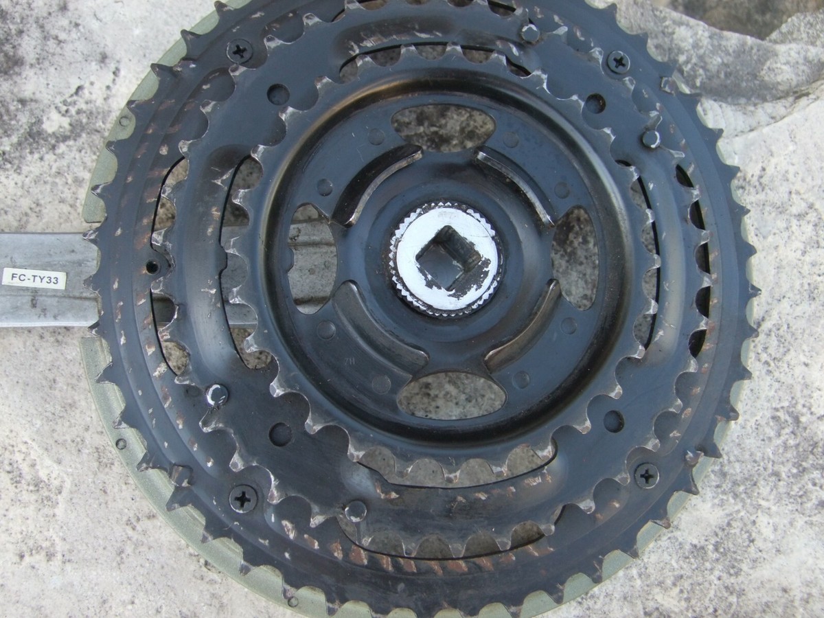 Shimano FC-TY33 Square Taper Crankset 28,38,48 Tooth