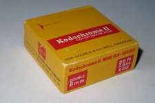 Vintage Kodachrome II Double 8mm Movie Film - 25 ft, ASA25, Daylight, Exp 75
