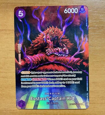 Eustass “Captain” Kid SP Alt. Art | OP05-074 ENG | One Piece TCG