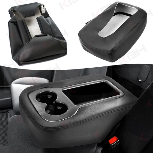 Center Armrest Console Jump Seat Cover For 2007-2013 Silverado, Tahoe, Sierra, Suburban 12 thumbnail image