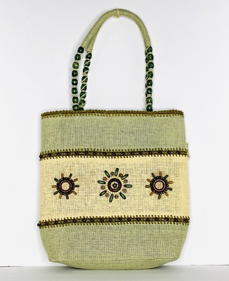Beach Bag With Holes For Sand Sun 'N' Sand Large Woven Lined Beach