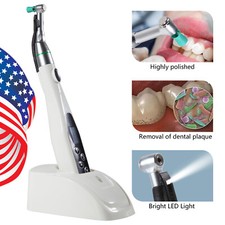 Dental hygiene Prophy LED Motor Cordless Handpiece / 100*Polishing Cups