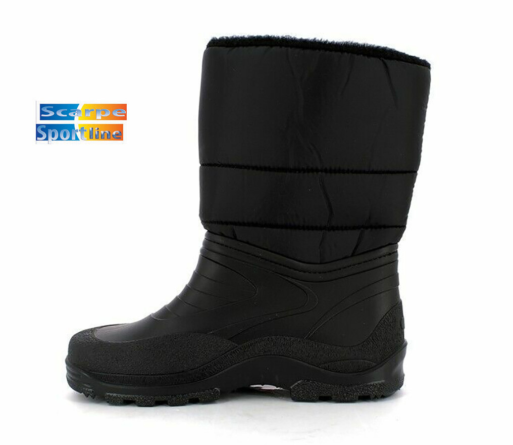 Scarponi uomo donna doposci spritz impermeabili imbottiti stivali