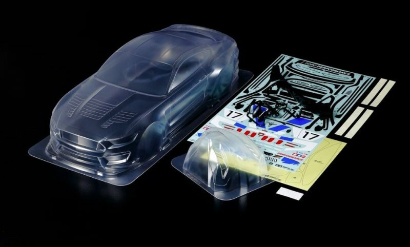 タミヤ FORD MUSTANG GT4 スペアボディ 1/10 Tamiya 51614 1/10 RC Touring Car Ford Mustang GT4 Spare Body