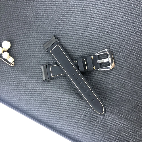 Für Samsung Galaxy Watch 6 5 4 40/44mm Classic 43/47mm 5 Pro Leder Band Strap - Bild 15 von 30