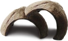 Coconut Cave Hide For Fish, Reptiles, Hamsters, Frogs, Breeding, Shrimp  More 