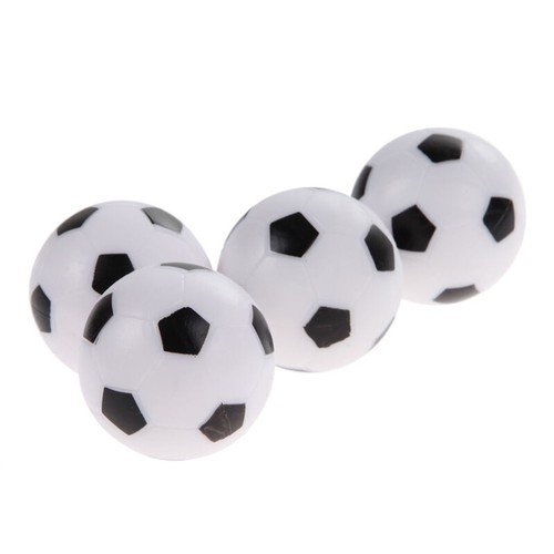 10 Palline Da Calcio Balilla In Plastica - Diametro 25 Mm, Ricambio Per Tavoli Da Gioco Casa E Pub