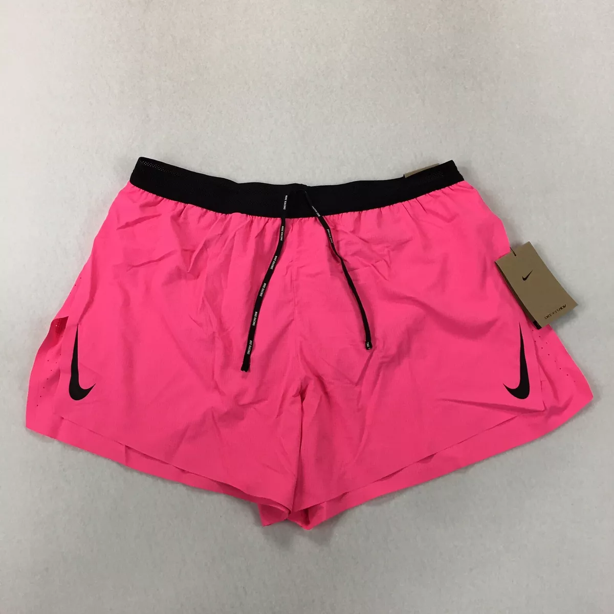 NWT Nike AeroSwift Men's 4 Running Shorts Hyper Pink Size XL Cj7840-639