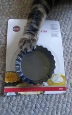 Set of 4 New Nonstick Tartlet Pans Norpro