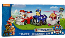 Paw Patrol Racers Team Pack Marshall, Chase, Skye NEW 2