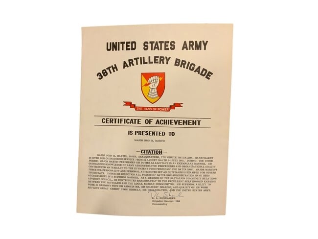 Vietnam War Army Artillery Col Martin Mess Dress Uniform & Scrapbook ...