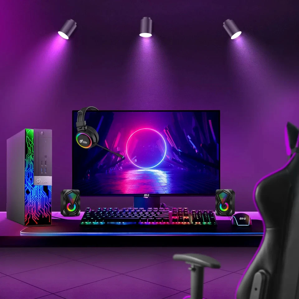 Dell Desktop Computer PC i5, up to 64GB RAM, 4TB SSD, Windows 11 Pro, WiFi BT - Image 3 of 4