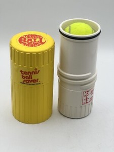 Vintage Tennis Ball Racquet Ball Saver Keeps 'Em Factory Fresh Gexco Made In USA
