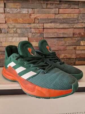 Adidas Green Pro Bounce Madness Sneaker - Größe 10 UK, gebraucht.
