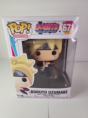 Funko Pop Boruto Uzumaki 671 Baruto Naruto Next Generation Animation Figure
