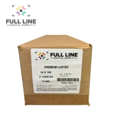 Premium LUSTER Photo Paper 10.4 mil or 260 gms- 16"x100' Roll US SELLER