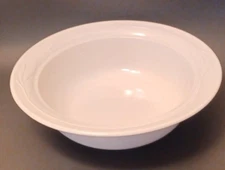 Corning Ware Casual Elegance L22 White Flora Round Baking Serving Mixing Bowl