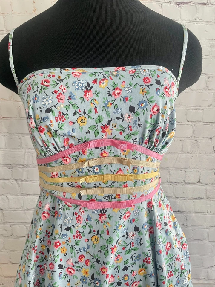 Betsey Johnson Garden Floral Runway Fit & Flare Dress Size 6  - Image 2 of 4