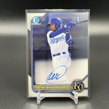2022 Bowman Chrome Wilmin Candelario 1st Prospect #CPA-WC Royals TTC1949