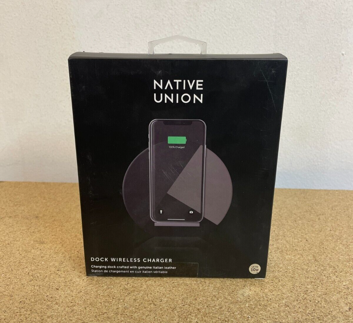 Native Union Dock Marquetry Wireless Charger [For Qi Devices