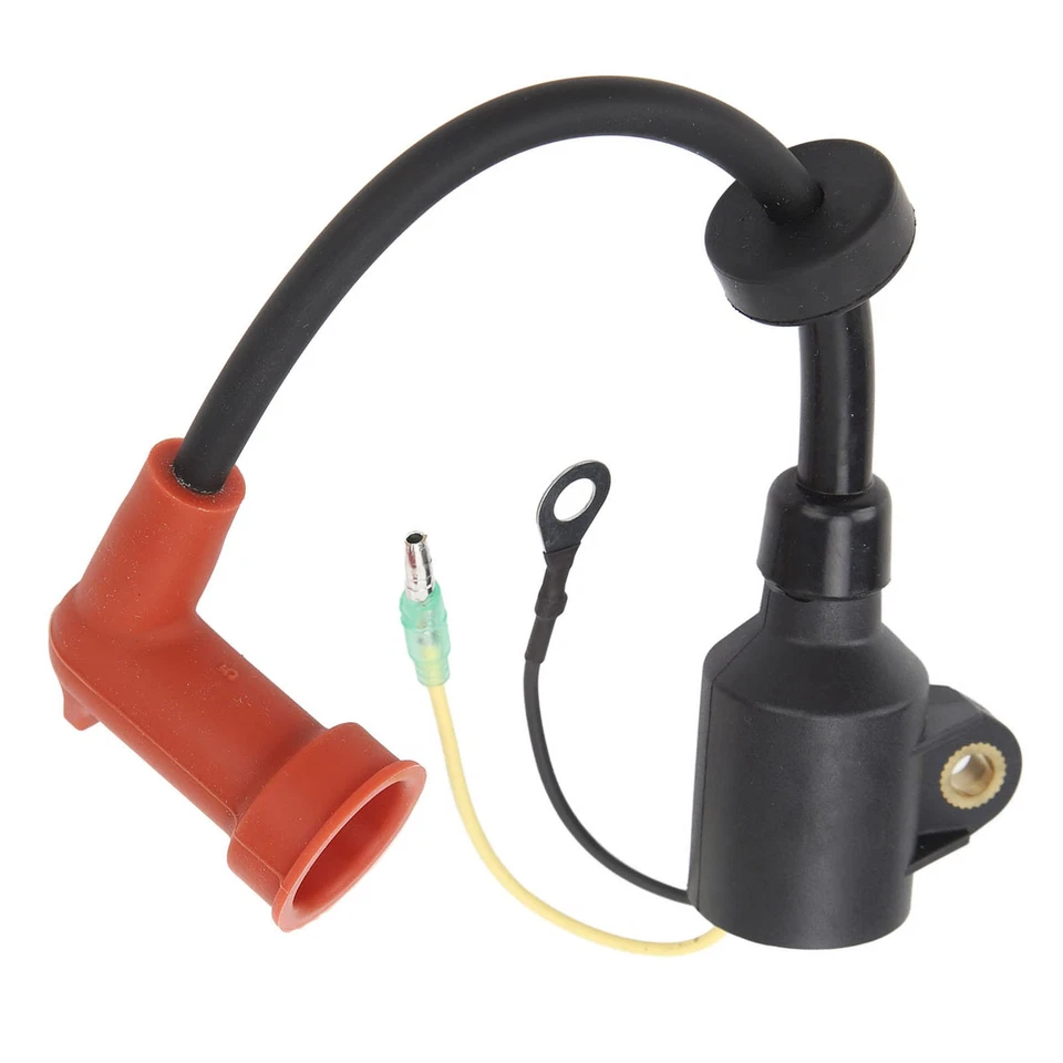 Outboard Ignition Coil Rubber Metal 63V 85570 00 Boat Engine Ignition Coil FF - Image 3 of 4