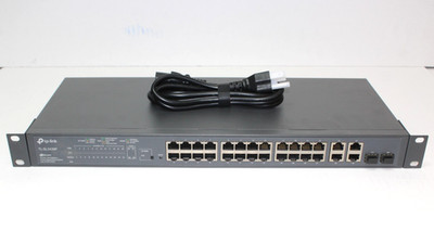 TP-Link Jetstream 24-Port 10/100mbps + 4-port Gigabit Smart Switch