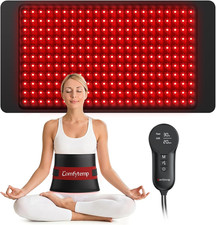 Comfytemp Soft-Touch Red Light Therapy for Body with 242 LEDs, 30W Wearable Near