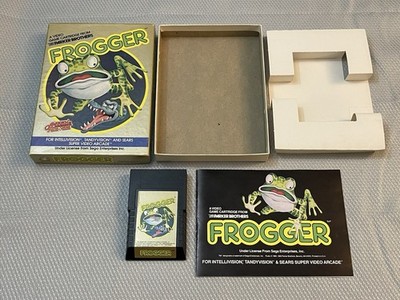 Frogger (Intellivision, 1983) Complete CIB FAST FREE SHIPPING!!