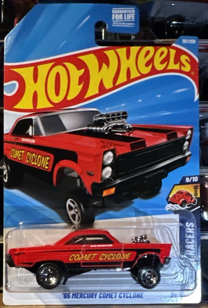 ミニカー Hot Wheels '65 Mercury Comet Cyclone Hot Wheels 65 Mercury Comet Cyclone Red #191 2026 Case H firm