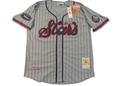 St. Louis Stars #28 Negro League  Stitched Jersey XL Gray/Blue Headgear NWT $110