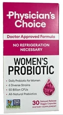 Physician's Choice Probiotic for Women - 30 Capsules Exp. 10/2026 Free Shipping