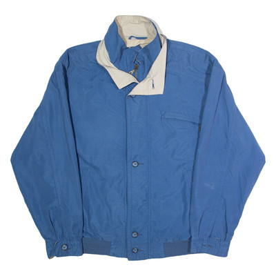 Vintage FIRST CLASS Herren Bomberjacke Blau 90er L