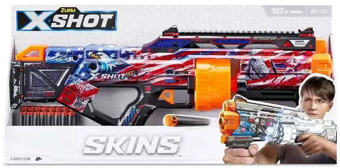 X-Shot Skins Last Stand Defense Force Blaster with 16 Darts | eBay