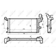 RADIATOR WATER COOLER ENGINE COOLING FOR MERCEDES-BENZ 9735000903 NEW