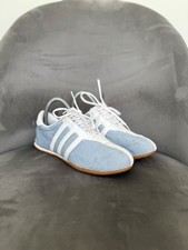 Adidas Prajna 04/03 00s blu bianco vintage boxe wrestling sneakers taglia US 6,5