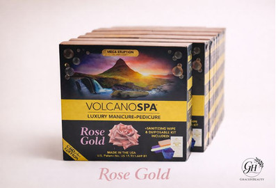 36Pack-Lapalm Volcano Spa Pedicure 5-Step Box Kit Gold (Mega Eruption) New*