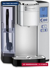 Cuisinart Single Serve Coffee Maker 72 oz Programmable Pod Brewer Machine