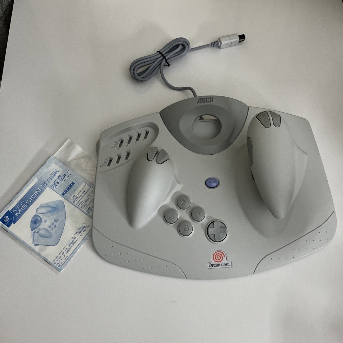 Official Sega Dreamcast ASCII Mission Stick Controller ASC-1305MS