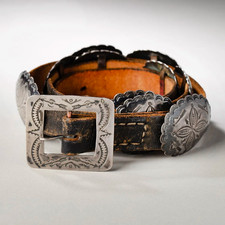 1920S NAVAJO CONCHO BELT