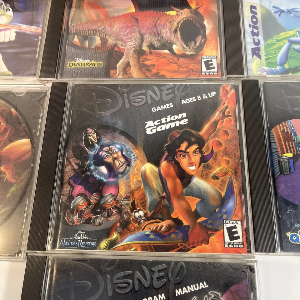 Lot Of 10 VTG 90's PC CD-Rom 95/98 Computer Games Kids Disney Interactive - Image 4 of 4