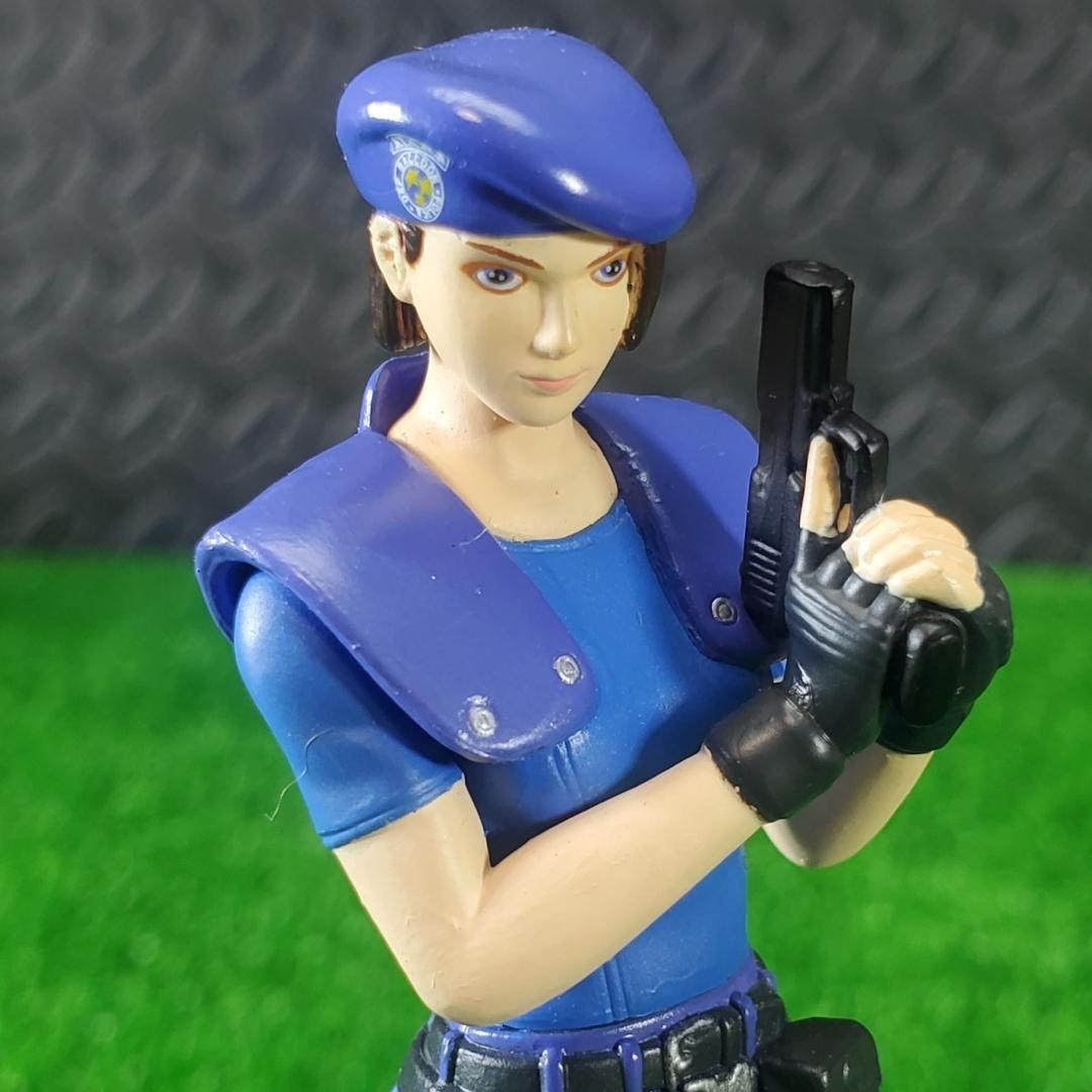 Resident Evil Biohazard Jill Valentine Figure Digital Watch Clock