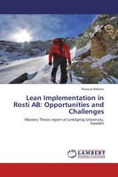 Masoud Bahmai | Lean Implementation In Rosti Ab: Opportunities And Challenges
