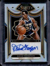 2024-25 Panini Select David Thompson Selection Committee Signatures Auto #20