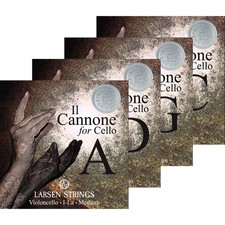 LARSEN Il Cannone cello Larsen Il Cannone cello strings 4/4 medium direct  foc