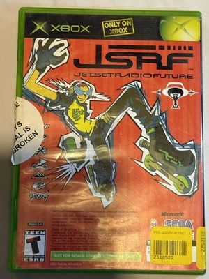 JSRF Jet Set Radio Future Original Xbox Sega