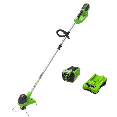 Greenworks 40V 12 Cordless String Trimmer 0.065 Dual Line with Auto Feed
