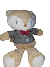 Levtex Baby Plush Fox 18" With Jacket Bowtie  2016 Super Soft