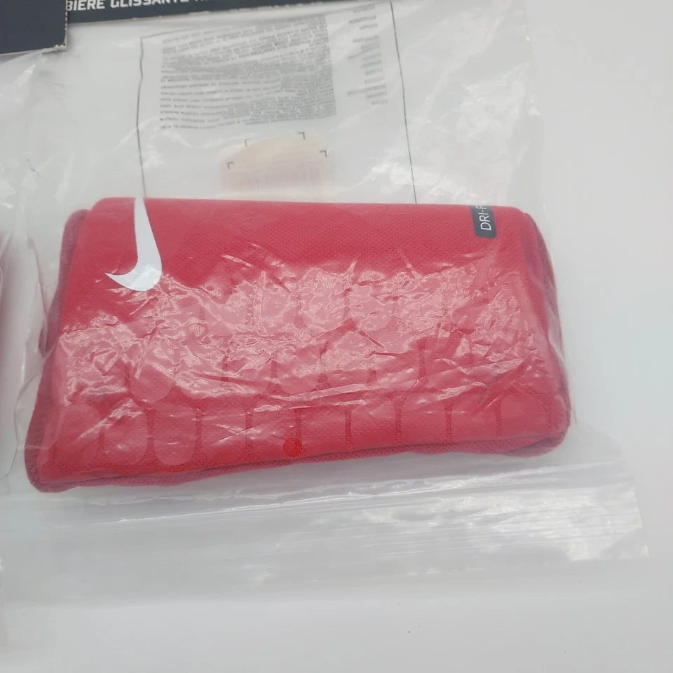 Nike Dri-Fit Sliding Shin Pad ll YOUTH Red/White Set of 2 Sleeves - Image 2 of 4