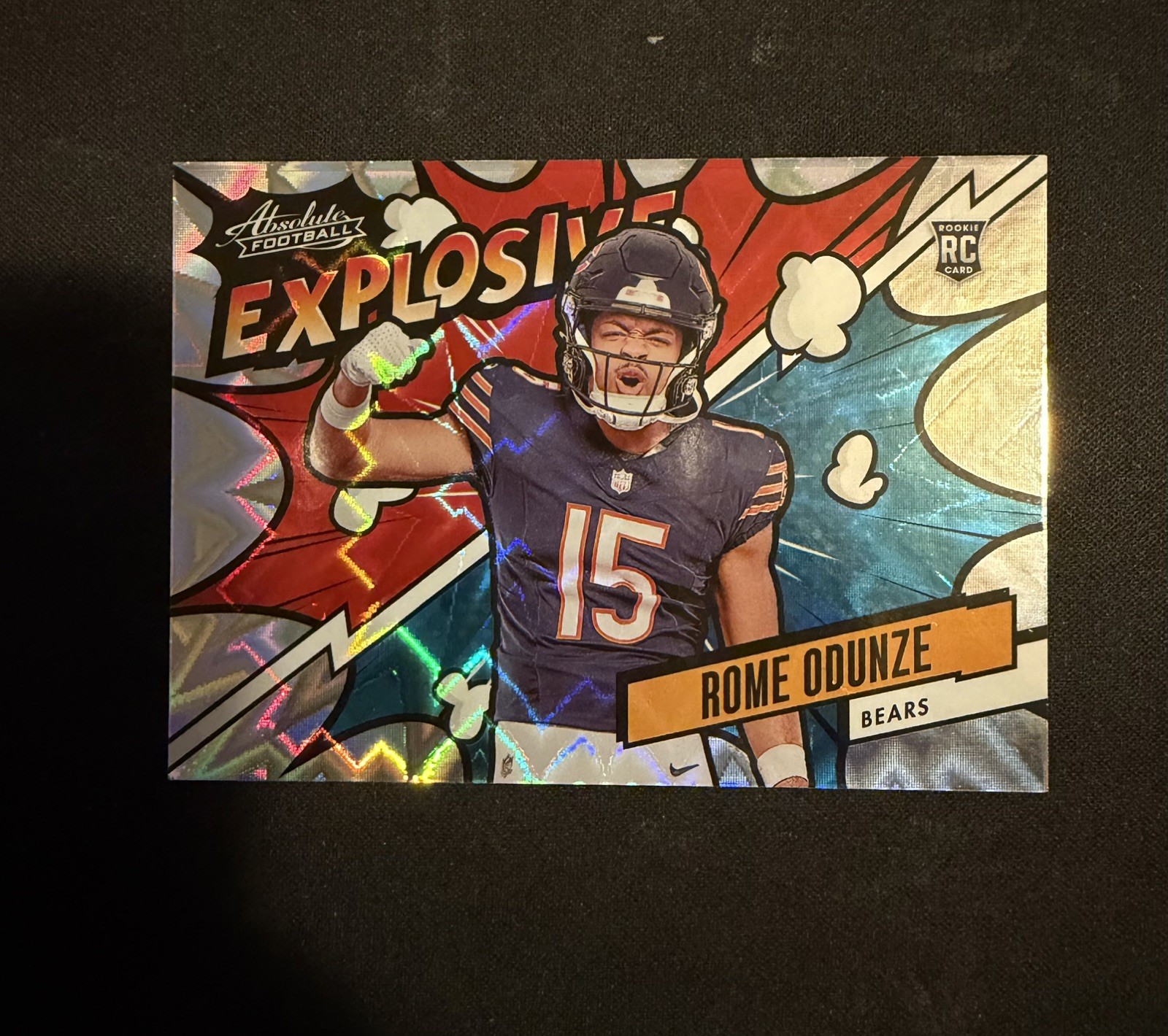 2024 Panini Absolute Rome Odunze Rookie Explosive Chicago Bears #EX-ROE