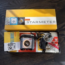 Kodak Brownie Starmite Outfit Camera in Original Box, Neck Strap Manual Untested